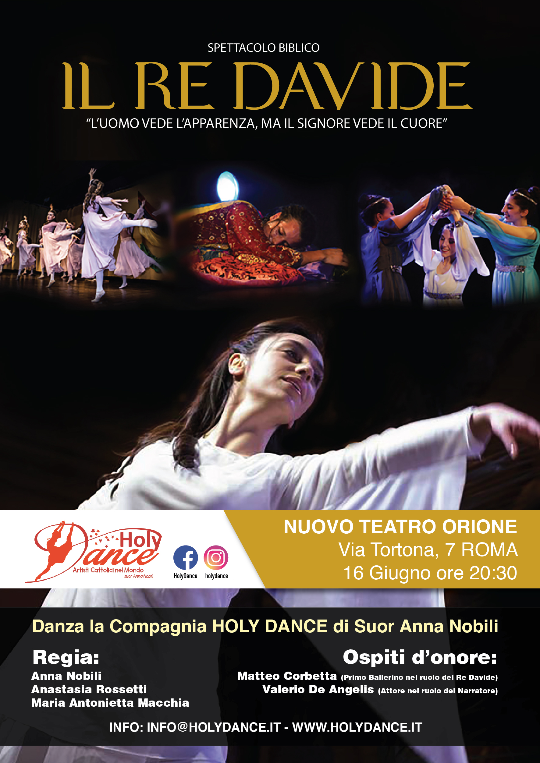 L’adorazione di Re Davide: la danza libera di Sr. Anna