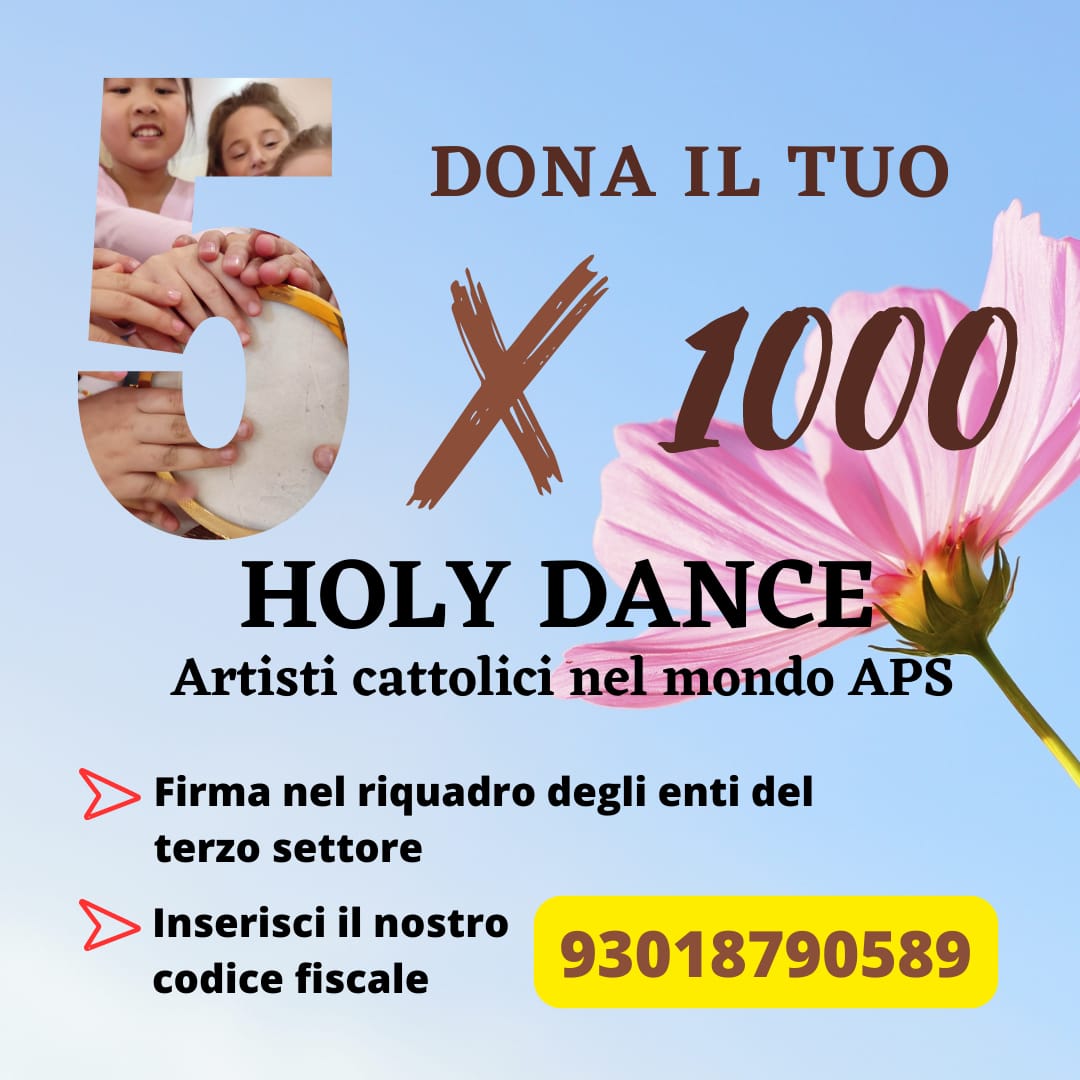 Dona il tuo 5×1000 alla Holy Dance